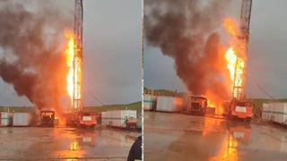 Diyarbakır’daki TPAO'nun petrol kuyusunda patlama! Korku dolu anlar böyle görüntülendi: 1 ölü, 1 yaralı…