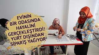 Evinin bir odasını atölyeye çevirdi, yurt dışından sipariş yağıyor! En fazla Amerika, Avusturalya, Kanada, Suudi Arabistan ve Türk cumhuriyetlerinden talep geliyor