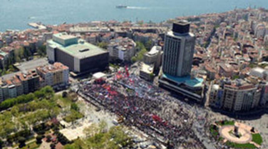 Taksim 1 Mayıs'a hazır