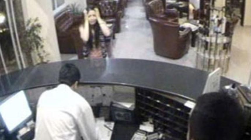 Otelde kanlı infaz kamerada