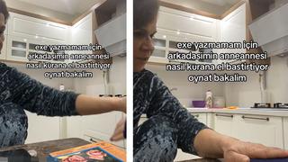 Anneannesi duruma müdahale etti! Torununun arkadaşına eski sevgilisine yazmaması için Kur'an'a el bastırttı... Bir daha yazmayacağım