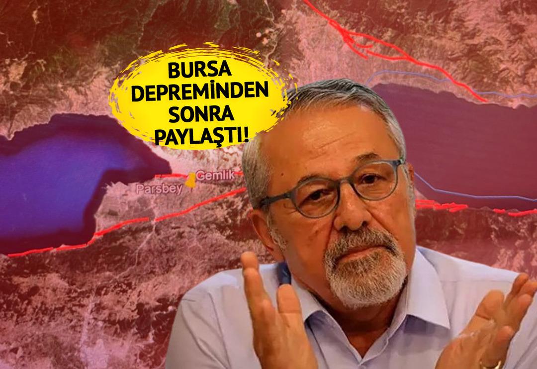 Prof. Dr. Naci G&ouml;r&uuml;r'den 'Bursa depremi' a&ccedil;ıklaması! 'Yavaş stres biriktiriyor' 1857'yi işaret etti
