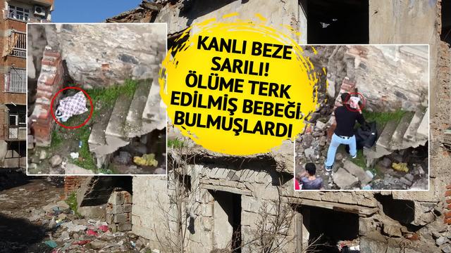 'Bebek kanlı beze sarılıydı! Ağlayınca komşular birden bağırmaya başladı' Korkunç olayı anlattı 'Niye ölüme terk ediyorsunuz?'