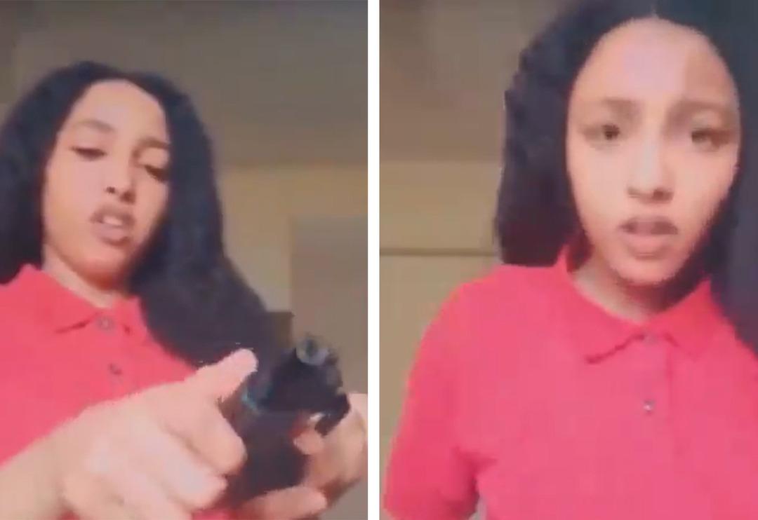 Tabancayla poz vermek istedi! Kafasına dayadığı silah bir anda patladı... Şok i&ccedil;inde yayına devam etti 