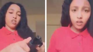 Tabancayla poz vermek istedi! Kafasına dayadığı silah bir anda patladı... Şok içinde yayına devam etti 