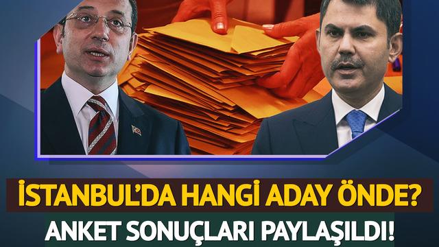 6 farklı anket sonuçları paylaşıldı: İstanbul'da seçimi bir aday kıl payı farkla kazanıyor: Ekrem İmamoğlu mu Murat Kurum mu? 