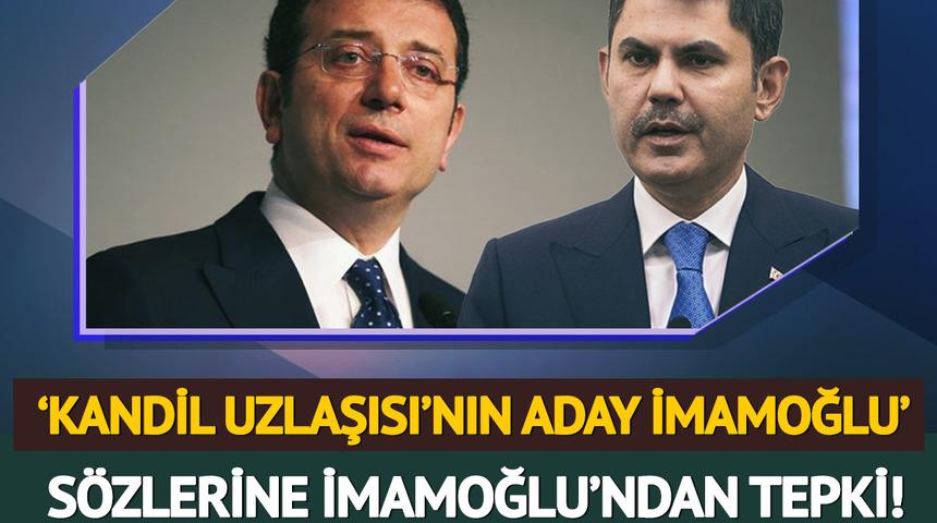Murat Kurum'un gündem olan 'Kandil Uzlaşısı'nın adayı' sözlerine Ekrem İmamoğlu'ndan sert yanıt! 