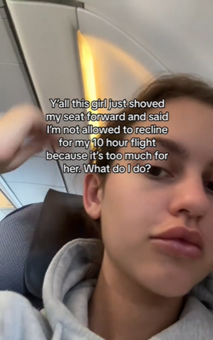 10 saatlik uçuştaki koltuk yatırma tartışması sosyal medyaya taşındı! Sosyal medya kullanıcıları ikiye bölündü: Ekstra para verin G2