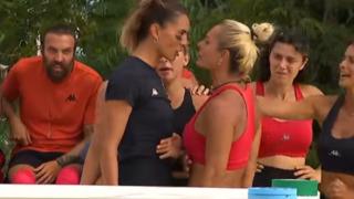 Survivor All Star'da Merve ve Nagihan yüz yüze geldi... Ortam gerildi