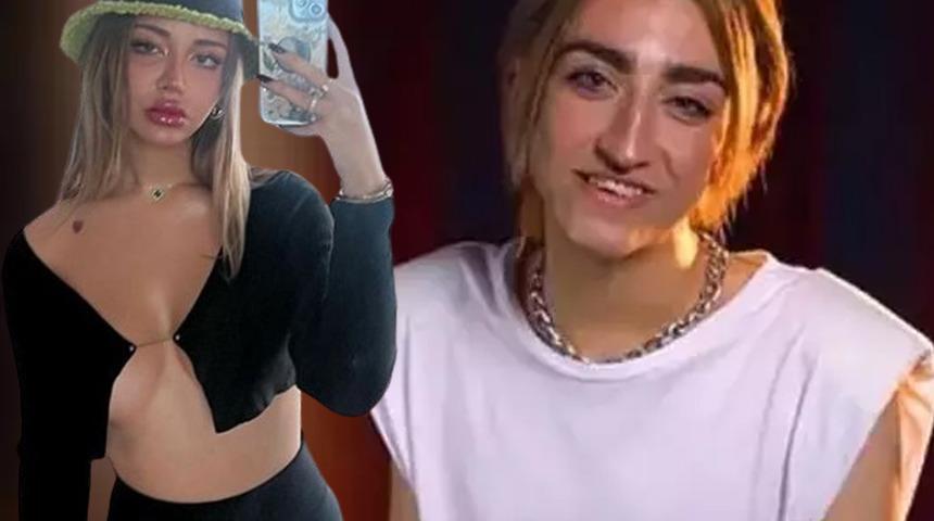 Cinsiyet değiştiren Mika Raun kandilde türbeye gitti! Başını örtüp poz verince...