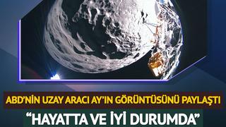 Ay’a tarihi bir iniş yapan uzay aracı Odysseus'tan fotoğraf geldi! “Hayatta ve iyi durumda