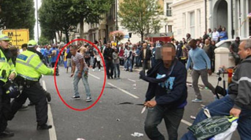 Bı&ccedil;aklayıp ka&ccedil;tı 7 bin polis izledi