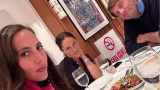 Kaya Çilingiroğlu ve Hülya Avşar'ın kızı Zehra dövüş dersinde... O halleri dikkat çekti