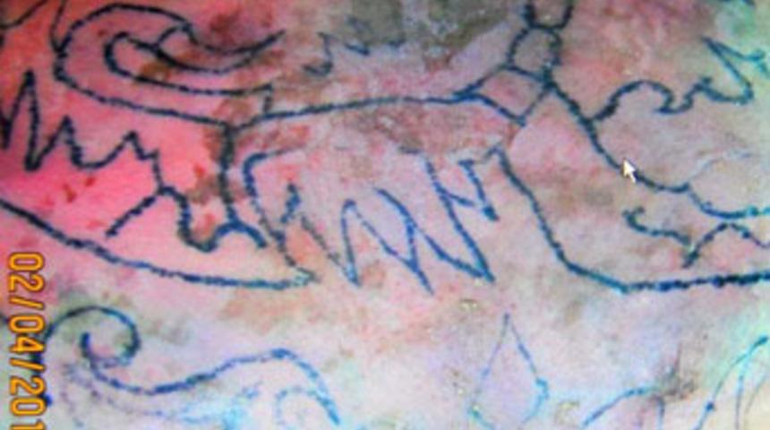 Cinayetin sırrı bu dövmede