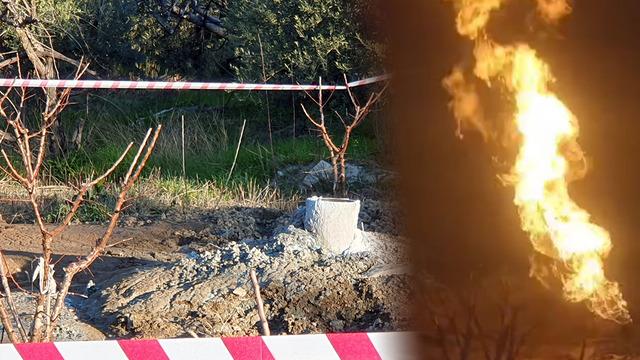 Yer: Mersin! Bahçesini kazarken buldu, alev alınca yetkililere haber verdi