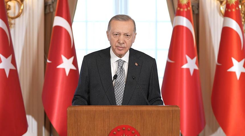 Cumhurbaşkanı Erdoğan, Bayburt'un düşman işgalinden kurtuluşunun 106'ncı yıl dönümü için mesaj yayınladı