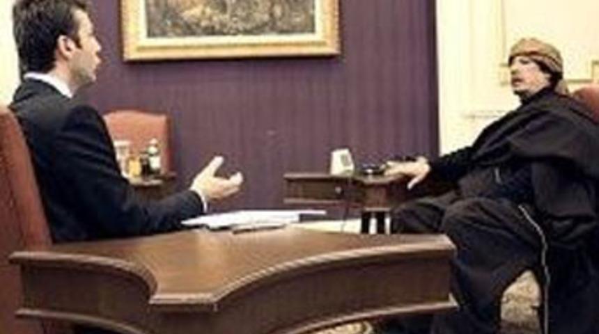 Kaddafi TRT T&uuml;rk'e Konuştu