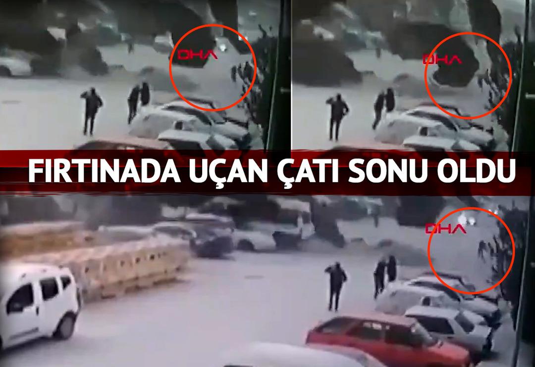 Ankara'da fırtınada feci &ouml;l&uuml;m: U&ccedil;an &ccedil;atı, sonu oldu! G&ouml;r&uuml;nt&uuml;ler dehşete d&uuml;ş&uuml;rd&uuml;, "Eli cebinde olmasa" s&ouml;zleri &ccedil;ileden &ccedil;ıkarttı