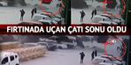 Ankara'da fırtınada feci ölüm! Görüntüler dehşete düşürdü