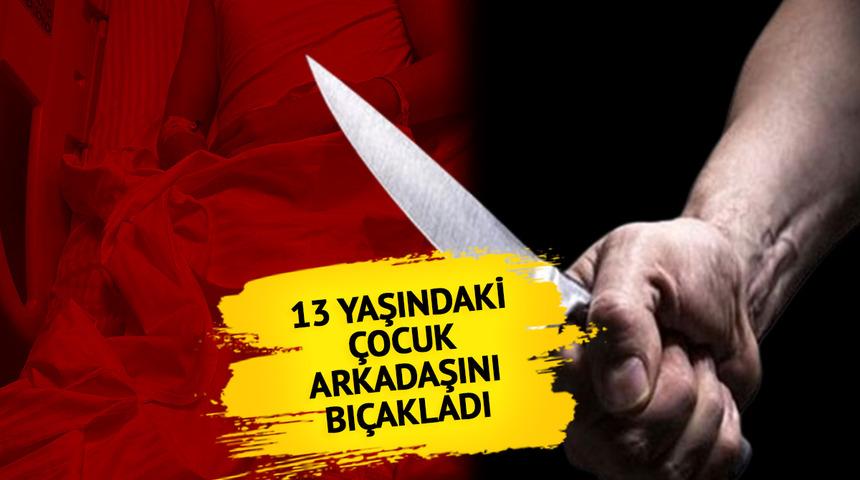 Bağcılar'da 13 yaşındaki çocuk dehşeti! Kar maskesi taktı, arkadaşını evinin önünde bıçakladı: Kumpas kurmuş