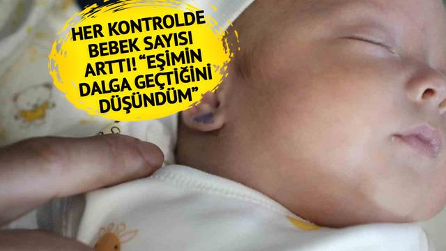 '1 bebek diye yola çıktık' Her kontrolde sayı arttı! Duyunca şoke oldular... Tıpta çok nadir görülüyor