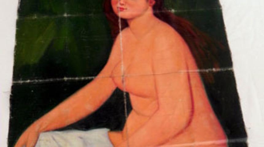 10 milyon dolarlık Picasso terminalde