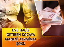 Karı kocanın arasına kredi borcu girdi! Eve haciz getiren adama 'manevi tazminat' şoku