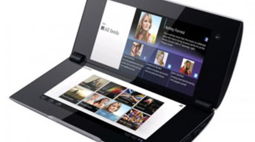 &Ccedil;ift Ekranlı Sony Tablet P