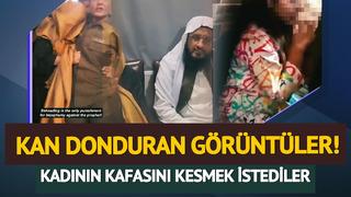 Kan donduran anlar Pakistan'dan! Elbisesinde Kur'an ayeti yazdığı iddia edildi öfkeli grup zavallı kadının kafasını kesmeye çalıştı... 