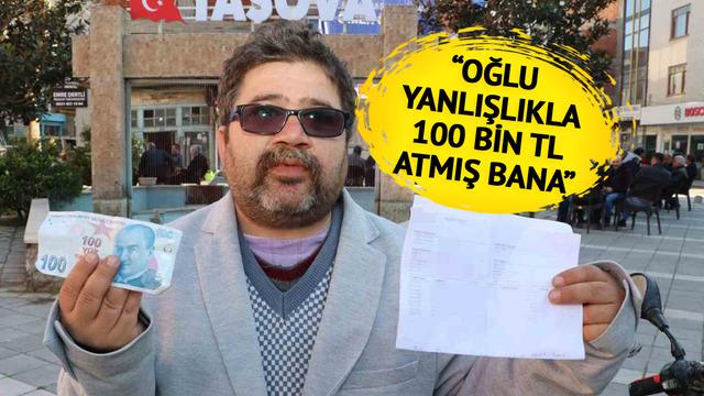 100 TL borç istedi, hesabına 100 bin TL geldi! 'Heyecanlandım, şoke oldum'
