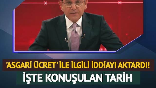 Fatih Portakal 'asgari ücret' ile ilgili iddiayı aktardı! İşte konuşulan tarih 
