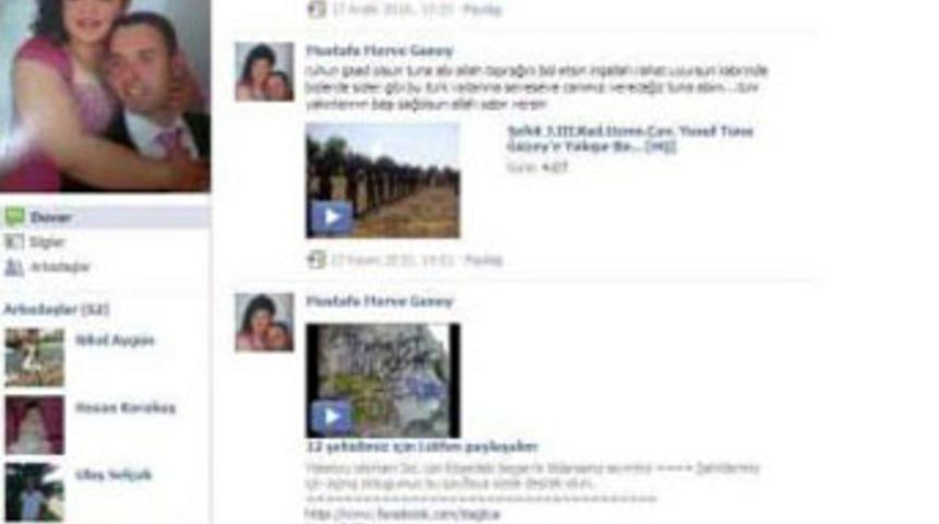 Şehidin y&uuml;rek burkan notu