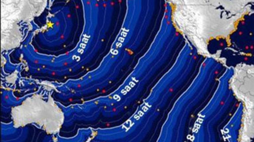 Pasifik'te tsunami paniği