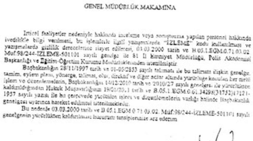 Emniyet artık ‘irticayı’ izlemiyor!
