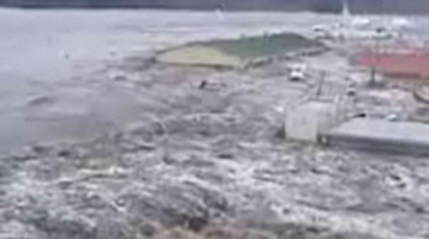 Dehşetin son g&ouml;r&uuml;nt&uuml;leri geldi