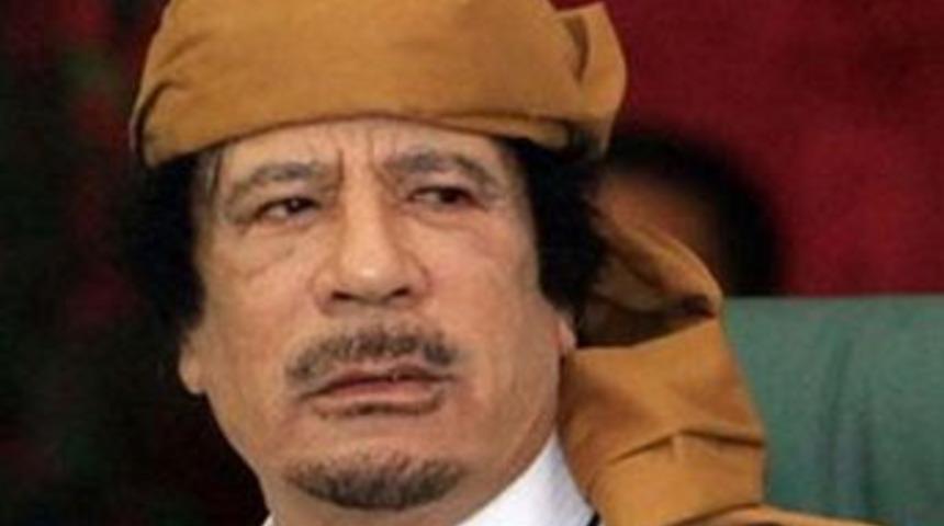 "Kaddafi Libya'da yargılanacak"