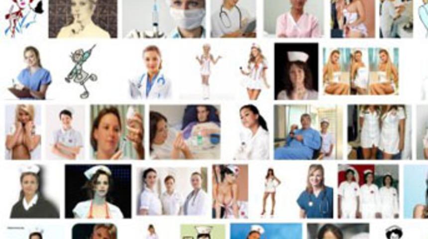 Google&rsquo;da hemşire kelimesini sakın aramayın!