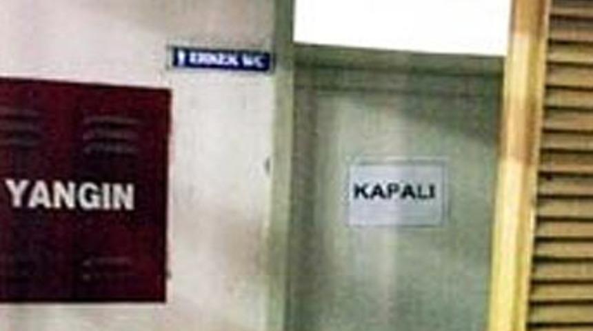 Mersin'de ilginç 'tuvalet' krizi