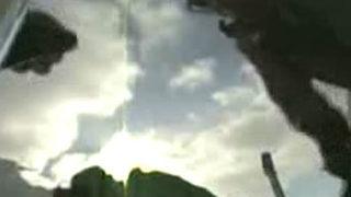 Çığ altındaki ölüm kalım savaşı kamerada