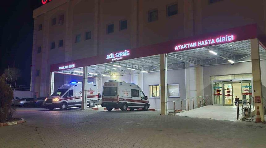 Yanlışlıkla tiner içen kadın hastaneye kaldırıldı