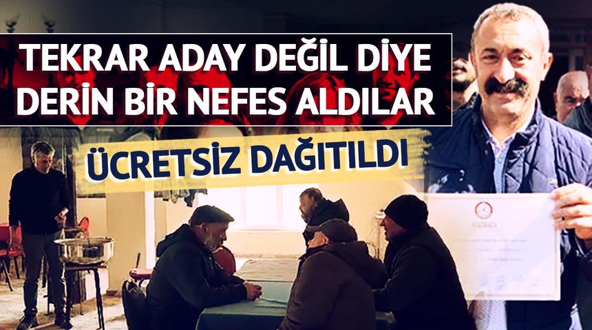 Maçoğlu'nu Tuncelililer topa tuttu! Tekrar aday değil diye çorba dağıtıldı: "Biz kurtulduk, inşallah Kadıköy yanlış seçim yapmaz"