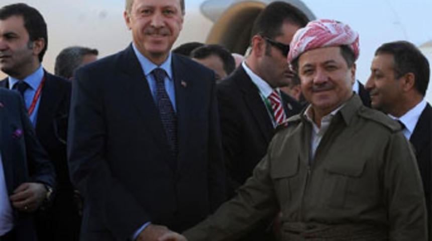 Erbil'de Erdoğan'a uzatılan sır mektup