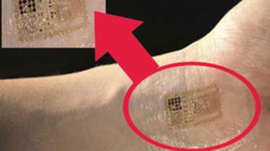 Elektronik insan derisi geliştirildi