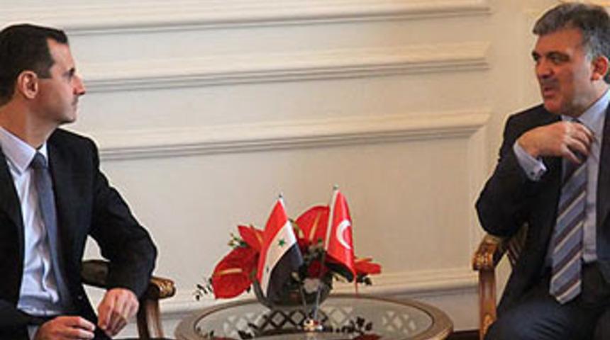 İşte G&uuml;l'&uuml;n Esad'a yazdığı mektup