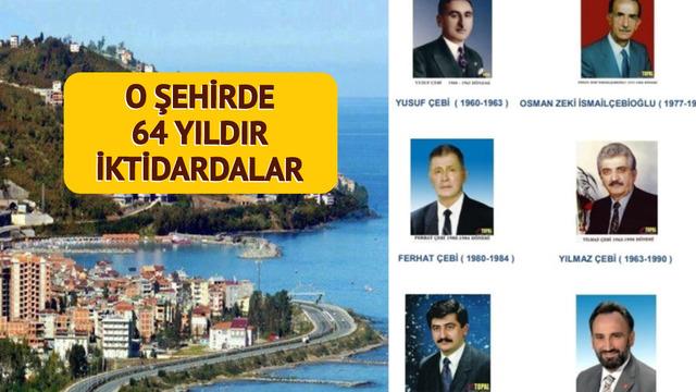 Yıkılmayan hanedanlık! İlçede 64 yıldır aynı soyisim iktidarda! Başka soyisimli birini seçmiyorlar