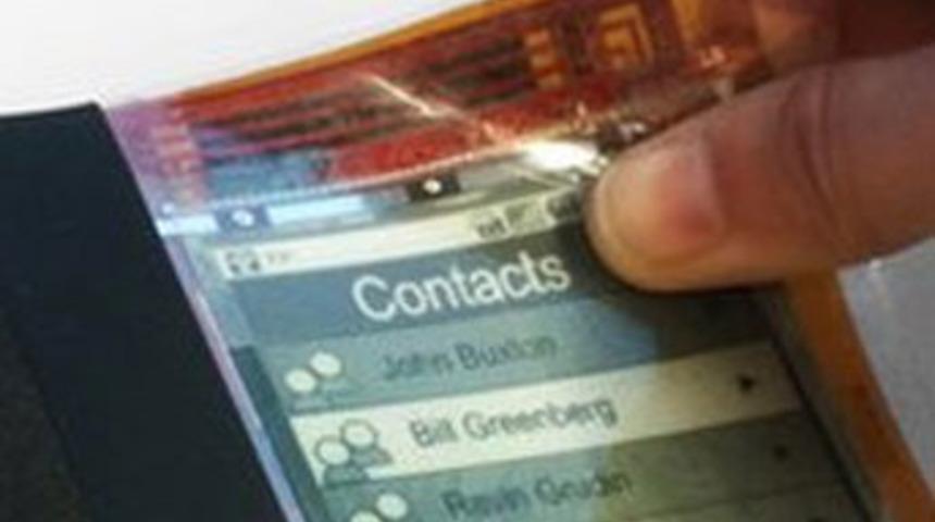 Kağıttan telefonlar geliyor