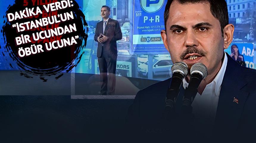 Murat Kurum'dan İmamoğlu'na "Sınıfta kaldı" çıkışı! '78 dakika" detayını vurguladı, metro vaatlerini tek tek anlattı