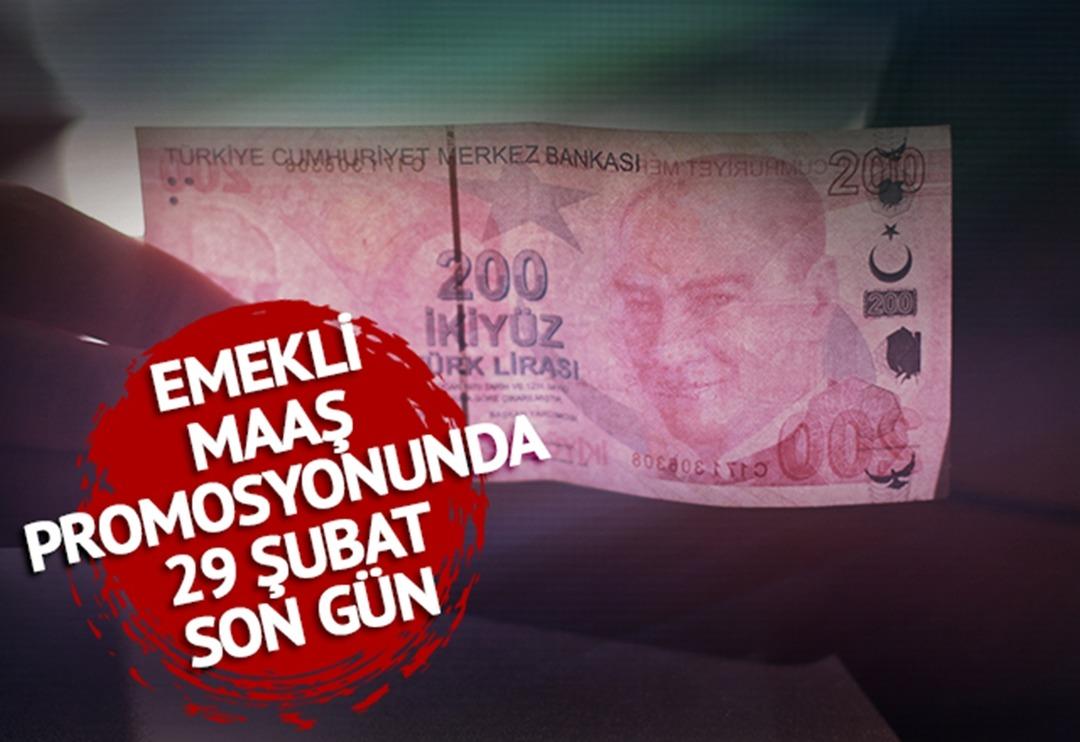 Emekli maaş promosyonunda son 2 gün! Artan TL mevduat hesapları rakamları değiştirdi: ‘Banka banka gezin’ uyarısı