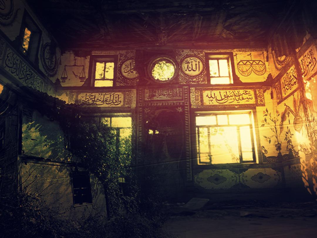 Mahalleli g&ouml;&ccedil; edince kendi haline terk edilmişti, harekete ge&ccedil;ildi! Tam 100 yıllık... Sarmaşıklarla &ccedil;evreli