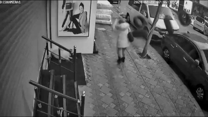 İstanbul'da dehşet! Havadan lastik yağdı, ölümden son anda kurtuldu G2